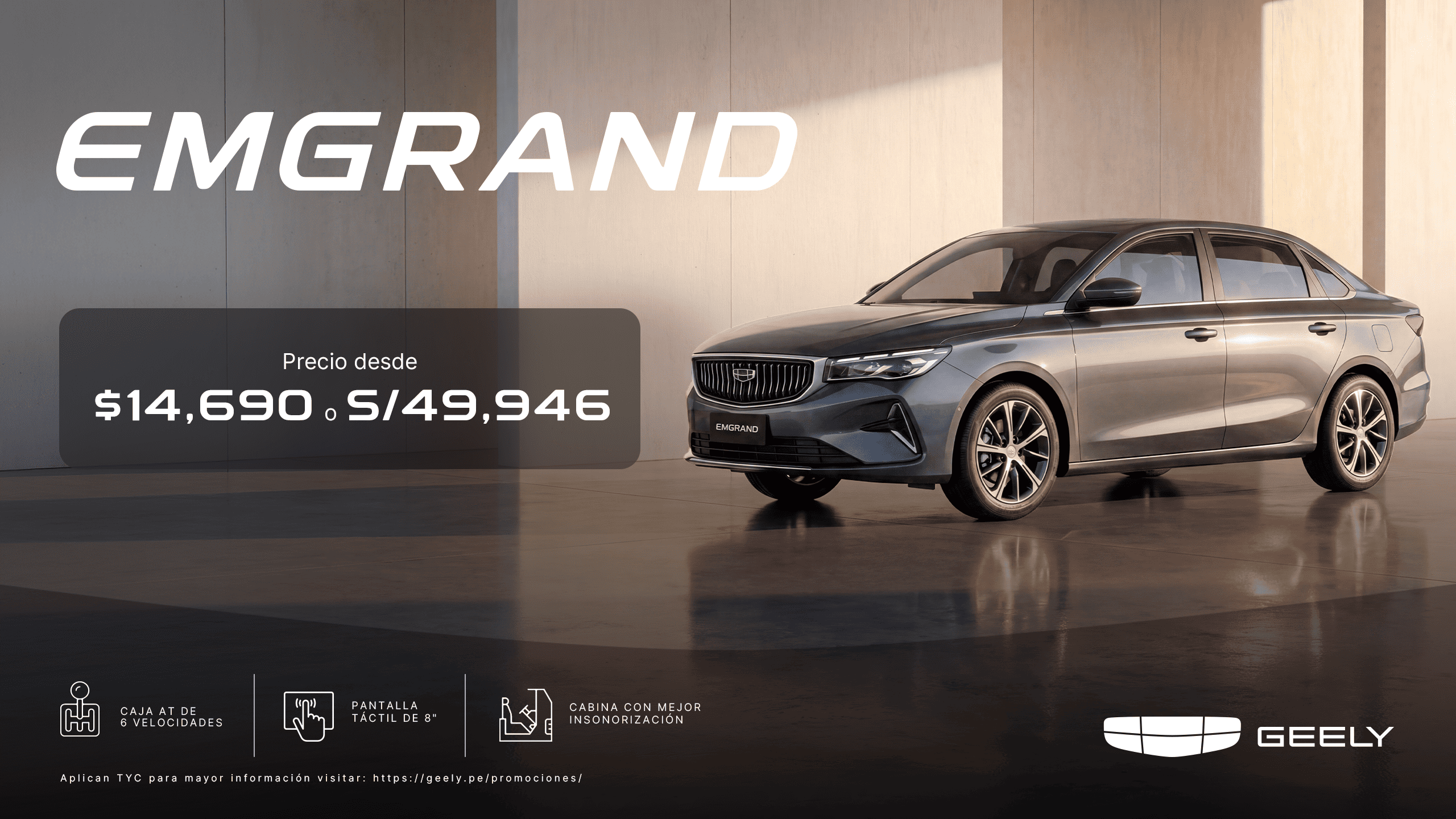 Promoción Geely Emgrand
